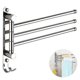 thumbnail image 1 of Bathroom towel rack Perforation-free towel rack hook rack bathroom single pole towel rod toilet wall, 1 of 4