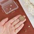 thumbnail image 3 of 1 Box 8Pcs Screw Earring Backs 925 Sterling Silver Screw On Backs for Threaded Post Size 0.032" 20Gauge Locking Secure Replacements for Diamond Studs for making, 3 of 9