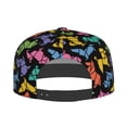 thumbnail image 4 of Fotbe Colorful Geometric Dog Flat Bill Visor Cap Classic Snapback Hat Polyester Foam Trucker Hat Trucker Cap Adjustable Baseball Cap, 4 of 9