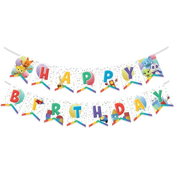 Word Party Banner - Word Party Birthday Supplies