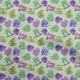 thumbnail image 1 of oneOone Rayon Green Fabric Travel Dress Material Fabric Print Fabric By The Yard 56 Inch Wide, 1 of 4