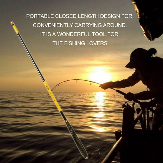 Dragon Grain Carp Pole Ultralight Carbon Fishing Rod Super Hard Stream Rod - Walmart.com