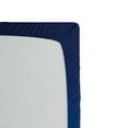 thumbnail image 2 of Ambesonne Urban Fitted Sheet, Atlanta Skyline Twilight, Queen Size, Multicolor, 2 of 2