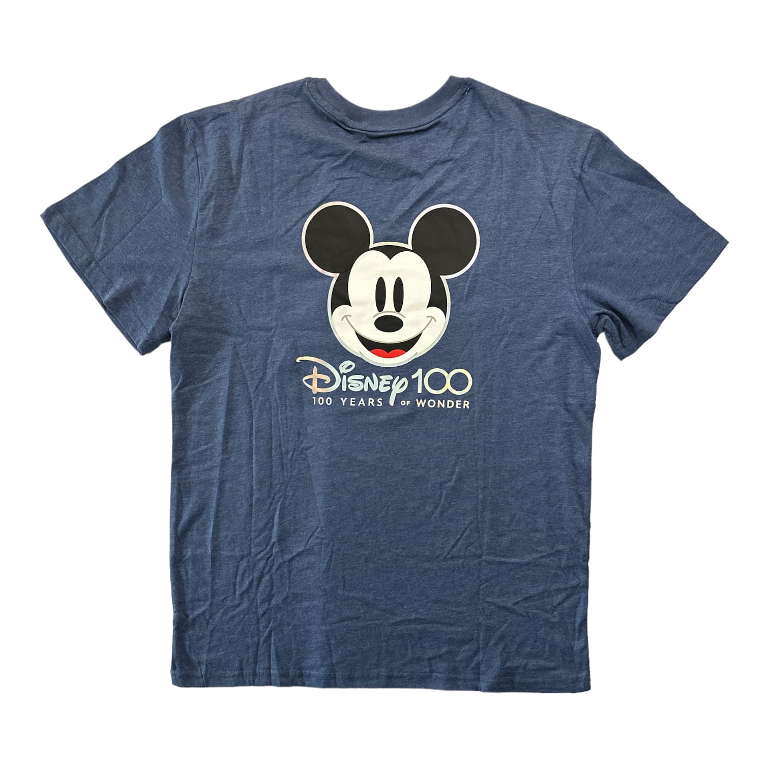 さらに100円引き◆Disney X Nerdy Cartoon Short Sleeve T-Shirt Disney 100th Anniversary Unisex Adult Graphic Tee, Short