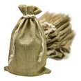 thumbnail image 1 of Bolsas de arpillera con cordón Supply Friend, 50 unidades, 13 x 20 cm, 1 of 3