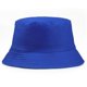 thumbnail image 1 of Todas las estaciones sombrero de cubo exquisito pescadores de pescadores accesorios de moda con ropa de cabeza elegante con color sólido para viajar con salida vistiendo azul Inevent AP008924-03B, 1 of 7