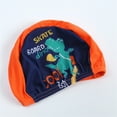 thumbnail image 4 of WIBACKER 12M-8Y Boys' Sunsuit - Dinosaur Bodysuit Swimsuit with Hat Kids Swimwear UPF 50+, 4 of 9
