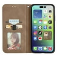 thumbnail image 3 of Nalacover Wallet Case for iPhone 14 Pro Max, Card Slots Holder Magnetic Closure Flip Folio Cover with Kickstand Bracket Luxury PU Leather Soft TPU Shockproof Case for iPhone 14 Pro Max,Brown, 3 of 5