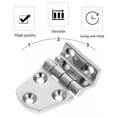 thumbnail image 2 of AURARMLET 2 Pcs Charnière en Acier Inoxydable Rotation Robuste Sans Bruit Argent Durable, 2 of 5