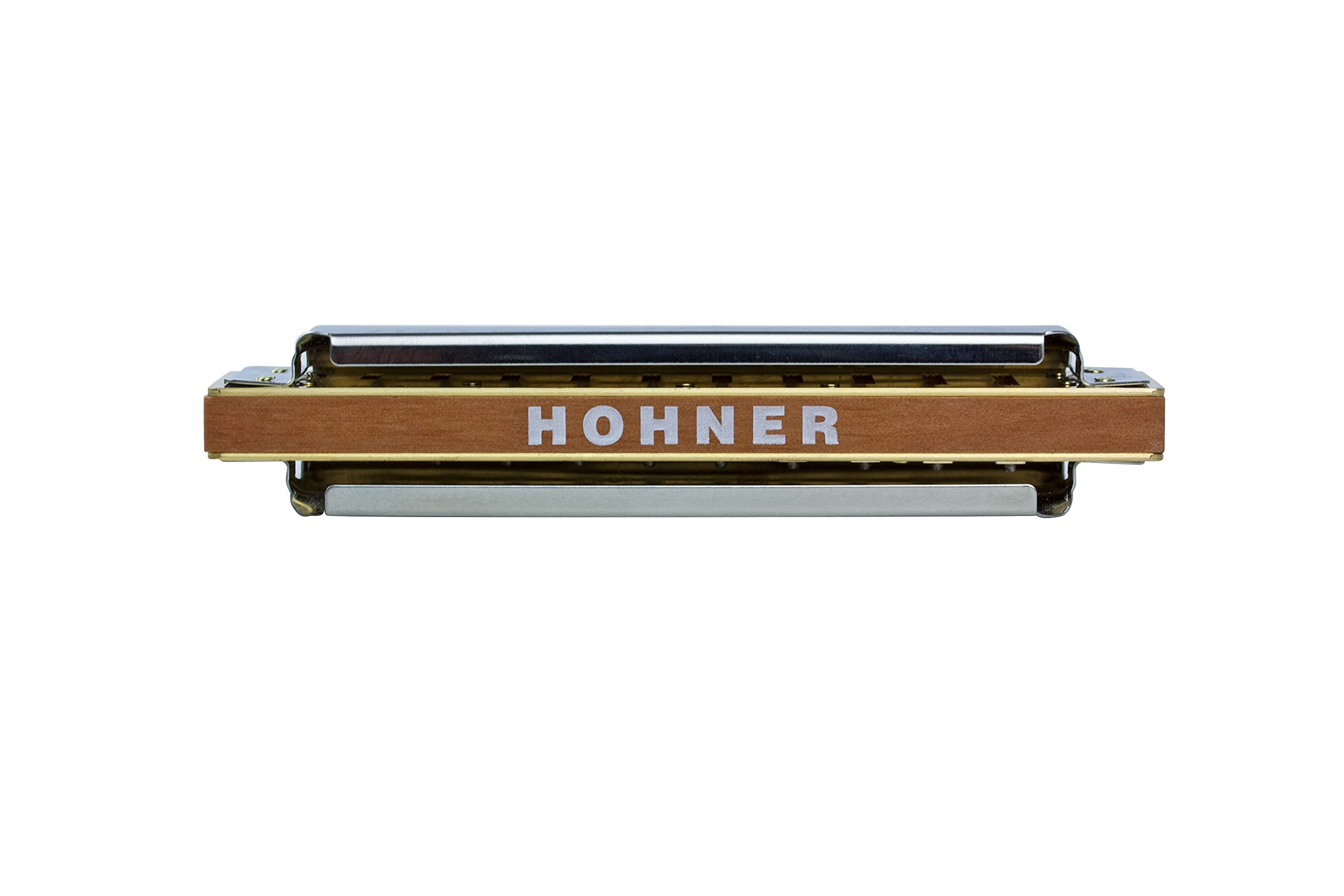 Hohner Marine Band 1896 Harmonica - Key of F Bundle with Case, Pouch, Online Manual, and Austin Bazaar Polishing Cloth