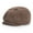 Coffee, variant on Newsboy Cap for Men Arctic Fleece Unisex Winter Classic Vintage Gatsby Cabbie Hat One Size Fits Most Solid Color Woolen Adult Caps Forward-Facing Caps