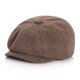 thumbnail image 1 of Sombreros unisex de invierno a la moda que combinan con todo, boina de lana tipo cúpula para adultos, gorro de nailon para hombre, 1 of 2