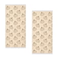 thumbnail image 2 of Fall Thanksgiving Kitchen Towels,Pumpkin Printed Soft Absorbent Dish Towels,Harvest Season Decorative Hand Towels For Kitchen Counter Home Decor,2Pcs.Beige, 2 of 6