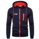 thumbnail image 3 of Nuevo período de otoño e invierno, sudaderas con capucha a la moda para hombre, sudaderas de lana con capucha y cremallera de manga larga, ropa deportiva informal para hombre de talla grande, 3 of 5
