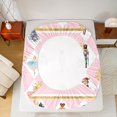 thumbnail image 5 of Homewish Fairy Tale Princess Twin Sheet Sets, Kawaii Xmas Nutcracker Guard Twin Fitted Sheet, Pink Christmas Plaid Flat Sheet, Lightweight Room Decor, 3-Piece, 5 of 7