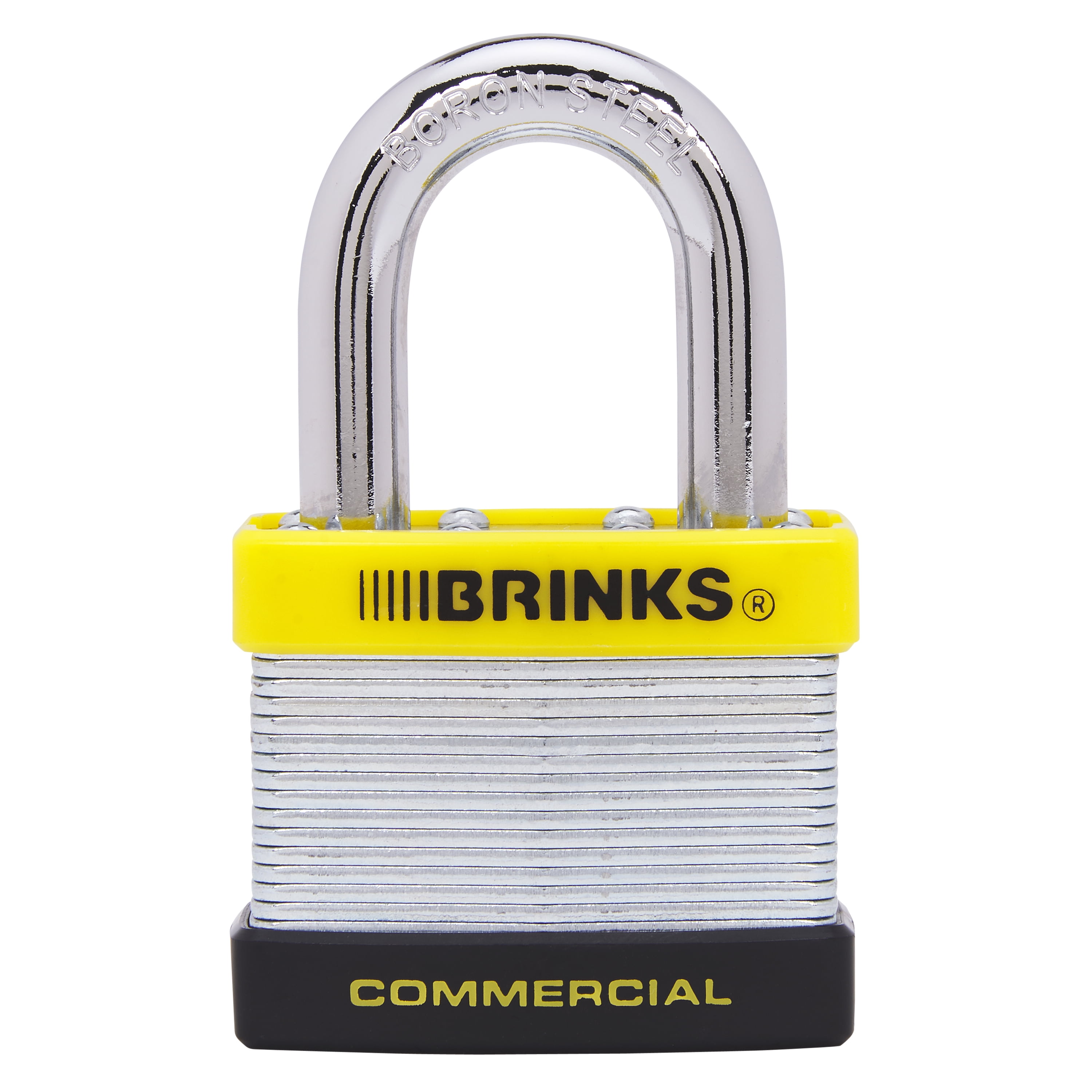 Hardened Shackle Security Lock 50mm 4-Digit Combination Laminated Steel Padlock 