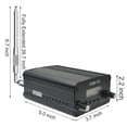 thumbnail image 2 of Transmisor FM BaseWish 7W 1W de largo alcance con LCD y cable de 3.5 mm, 2 of 3