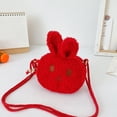 thumbnail image 6 of CAIXIA Womens Crossbody Purse Teens Girls Cute Rabbit Cartoon Crossbody Messenger Purse, Fashion Soft Daily Shoulder Sling Bag, 6 of 8