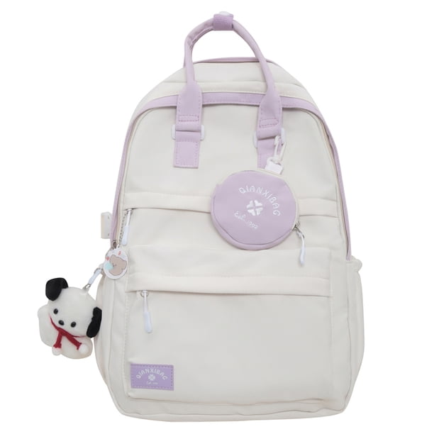 Mochila De Estudiante Mochila bonita para mujer, mochilas portátiles para libros escolares con monedero, bolsa para adolescentes Ehuebsd Para Estrenar