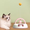 thumbnail image 4 of Juguetes para Gato Perfecl Campana Catnip Varita Palo Teaser Tocadiscos Interior Ejercicio Rosado, 4 of 7