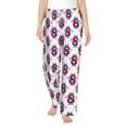 thumbnail image 2 of Goofa Cute Number 8 Printed Soft Pajama Pants for Women, Wide Leg Comfy Casual Lounge Yoga Pants-Medium, 2 of 9