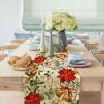 thumbnail image 3 of Christmas Merry Xmas Table Runner, Seasonal Winter Holiday Kitchen Dining Table Decoration for Indoor Outdoor Home Party Decor 13 x 72 Inch, 3 of 5