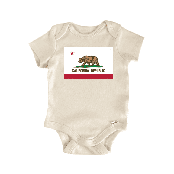 California Newborn Baby Bodysuit