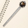 thumbnail image 3 of Leopard Vintage Silver Lace-Edged Bookmark: a Stylish Gift for Readers and Book Lovers with a Touch of Elegance - Reading Accessory and Book Essential, 3 of 5