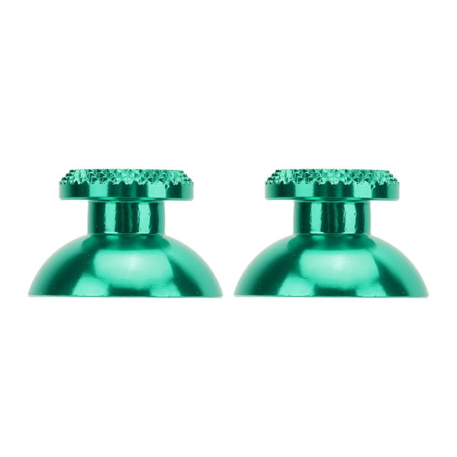 2Pcs Replacement 3D Joystick Thumbsticks, Metal Analog Grips Stick Thumbsticks Controller Metal Analog Thumb Sticks Metallic Joystick Handheld Game Console Accessories