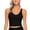 Black, variant on ACTIVE UNIFORMS SCRUBS Women's Short Sleeve Round-Neck T-Shirt Under Scrub (Black, Small)