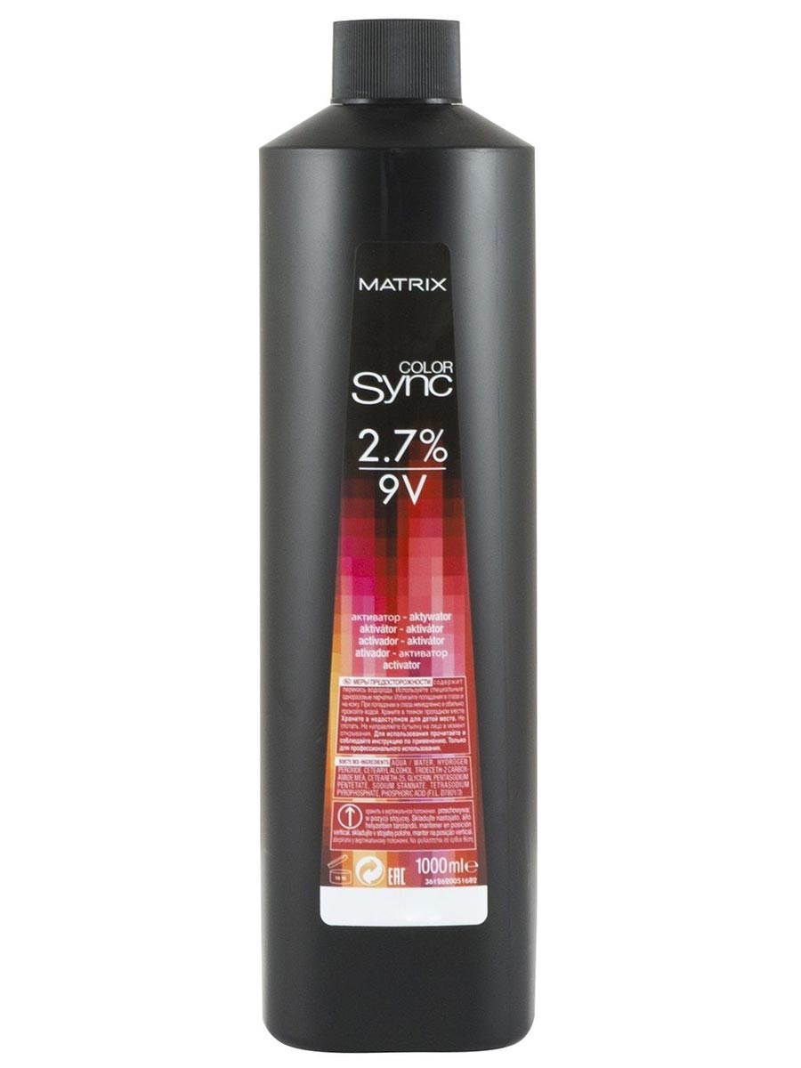 Matrix Matrix Color Sync Aktivator Developer 2 7 9 Volume Color Sync Aktivator 2 7 1l 33 8 Ounce 1000 Milliliters Walmart Com Walmart Com