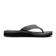 thumbnail image 4 of ONETOES Men's Flip Flops Arch Support Beach Sandals Summer Comfort Gray 12, 4 of 5