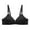 Black, variant on Bigersell Women Front Button Bra Summer Women Front Close Bra Balconette Bra Style R391 V-Neck Seamless Bras Hook and Eye Bra Closure Women Size Plus Size Sports Bras 3x-5x Green L