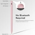 thumbnail image 3 of Antier Stylus Pen for iPad 2018 or Later, 13 mins Fast Charging Apple Pencil with Palm Rejection, Tilt Sensitivity, for iPad Air 3/4/5, iPad Mini 5/6, iPad 6/7/8/9/10, iPad Pro 11", iPad Pro 12.9", 3 of 8