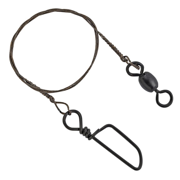 South Bend IL-818 Invisa-Leader 8" -18 lb 3/ PK Pike Fishing Wire Leader
