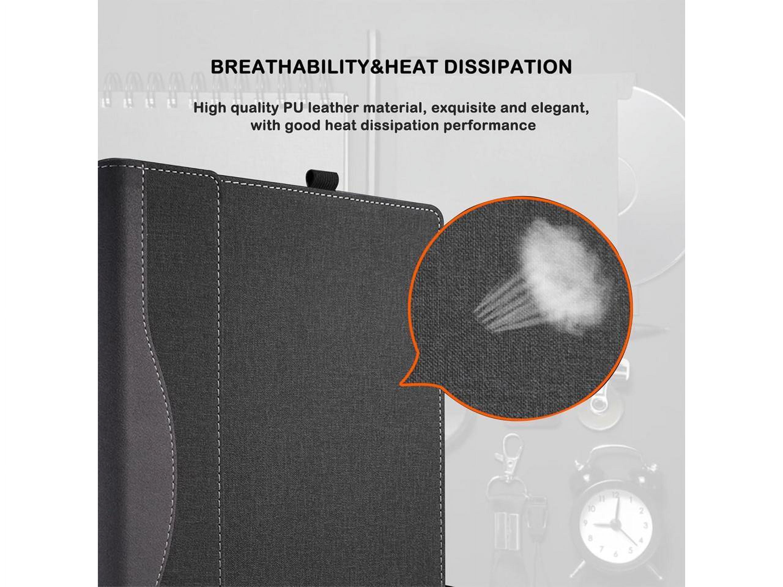 Laptop Cover Case for 15.6 inch HP EliteBook 650 G9 G10 & HP EliteBook 655 G9 G10 & HP EliteBook 850 G8 & HP EliteBook 855 G8,Detachable PU Leather Protective Shell Sleeve Accessory Bag