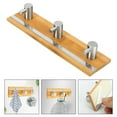 thumbnail image 2 of LABSERRON Clothes Hanging Rack Stainless Steel Hook Khaki 1Pc 7.1X1.8X1.2In, 2 of 10