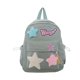 thumbnail image 1 of Mochila Mujer Kawaii Estrella Estampado Niñas Estética Mochila De Viaje Verde, 1 of 7