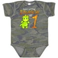 thumbnail image 3 of Inktastic Dragon 1st Birthday Turning One Boys or Girls Baby Bodysuit, 3 of 5