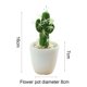 thumbnail image 2 of Planta en conserva de la simulación artificial de los bonsais del cactus de la simulación de la pequeña planta tropical artificial, 2 of 5