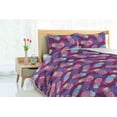 thumbnail image 3 of Ambesonne Tropical Down Alternative Quilt Comforter, Watercolor Pineapples Plot, Twin, Dark Magenta Pale Green, 3 of 5