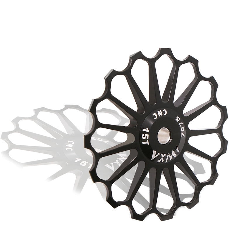 Bike Derailleur Pulley 12T Ceramic Aluminum Jockey Wheel Rear Fit 4//5//6mm Screws Support 7//8//9//10 Speed