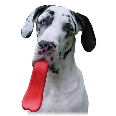 Hevea Pet Natural Rubber Non Toxic EcoPlay Tongue Orb Dog Toy