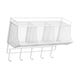 thumbnail image 2 of Soporte para Y Jengibre, Cesta de Alambre Colgante, Decoración, Almacenamiento de Alimentos, Caja de Almacenamiento de Y Cebolla, Estante de C blanco, 2 of 9