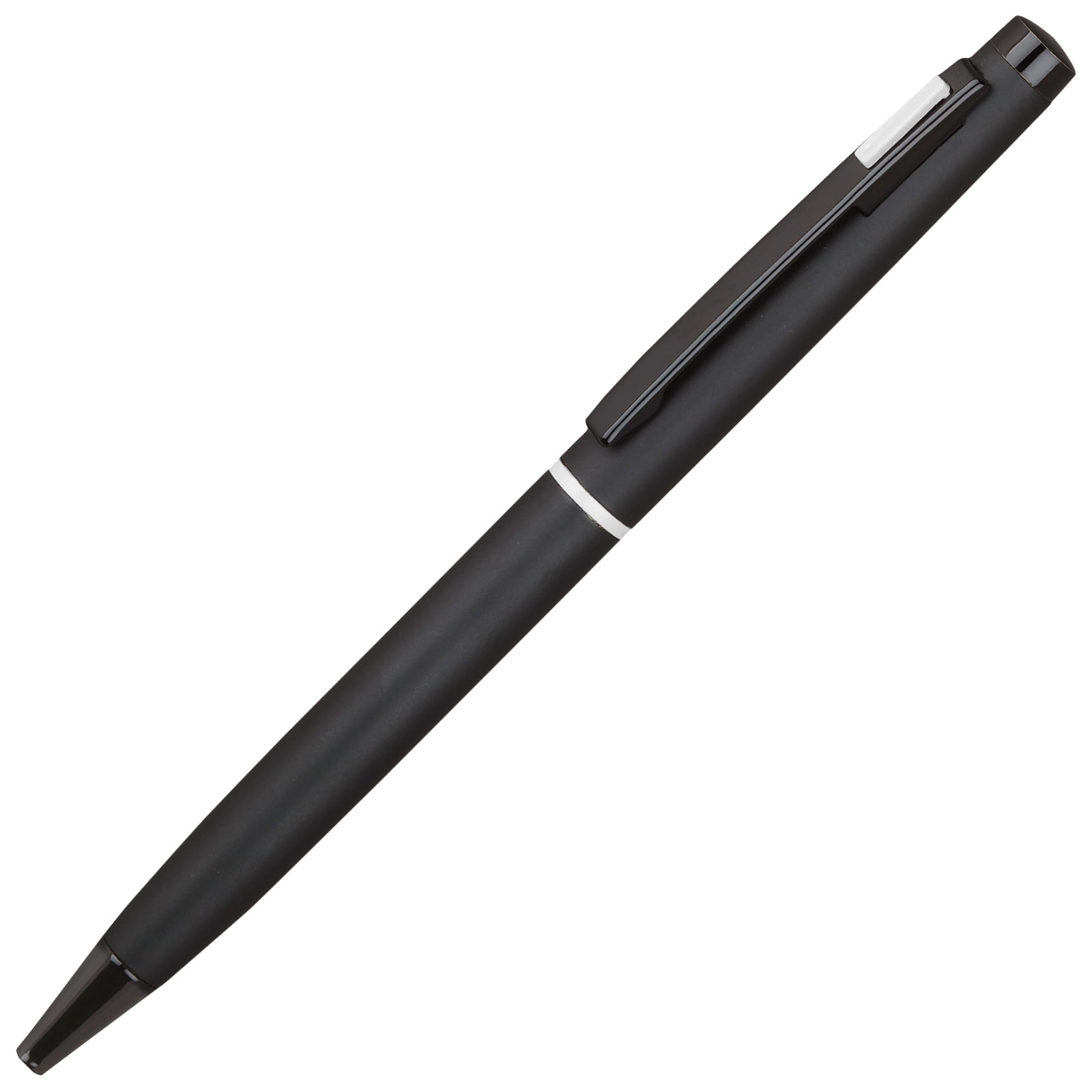 4G Ball Pen - Matt Black with White Accents with Single Gift Box Maple
