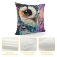 thumbnail image 4 of SHERONV  Pack  Cute Penguin Throw Pillow Covers for Kids Boys Girls,Purple Galaxy Pillow Covers,Rainbow Antarctic Animal Decorative Pillow Covers   Abstract Graffiti Cushion Covers 22x22in, 4 of 5