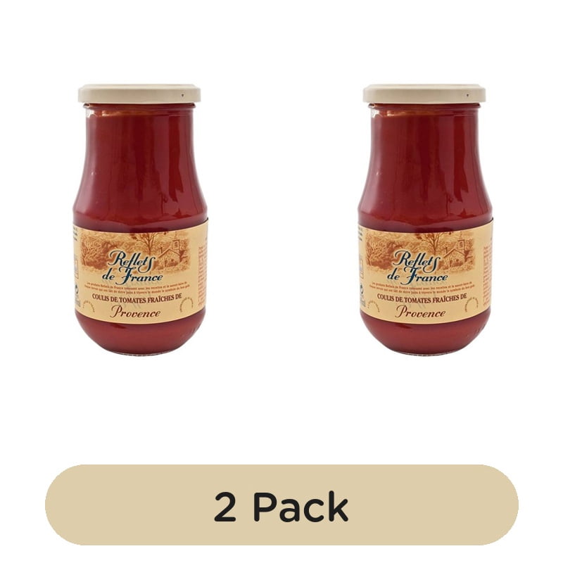 Reflets de France Fresh Tomato Coulis from Provence 430g, British Import (Pack of 2)