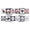 T7-C, variant on Black White Baby Toy High Contrast Newborn Toys for Tummy Time Soft Sensory Book Visual Stimulation Montessori Toy 0-3 Months Infant Development Toy 0-12 Months Boy Girl Shower Gift,D