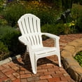 thumbnail image 3 of RealComfort Adirondack Chair - White, 3 of 4