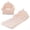 Beige, variant on Costway Fold-out Kids Sofa 2-in-1 Convertible Toddler Couch & Lounger with Non-slip Base Pink